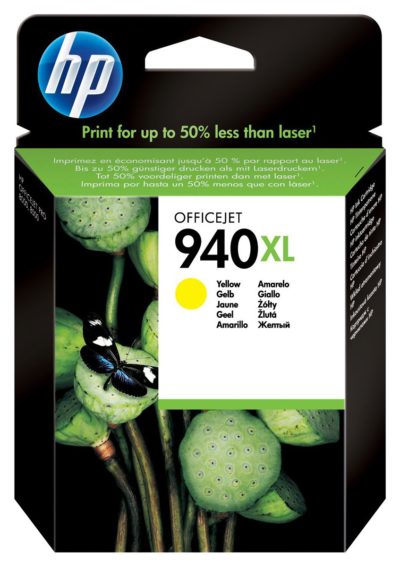HP - 940Xl - Yellow Printer Ink Cartidge